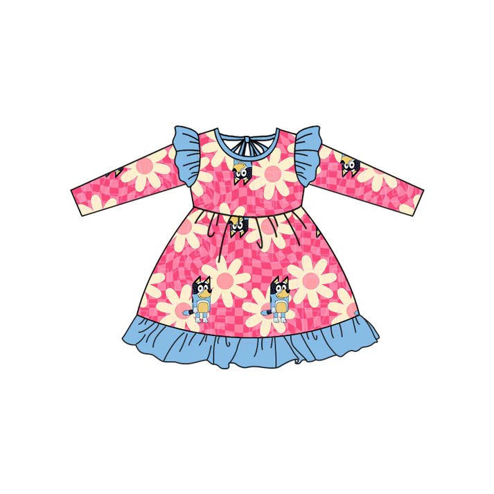5.14 bluey flower dress