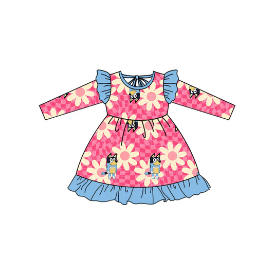 5.14 bluey flower dress