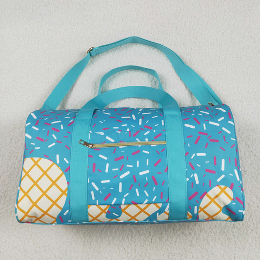 5.21 BA0304 Waffle Ice Cream Green Gym Bag