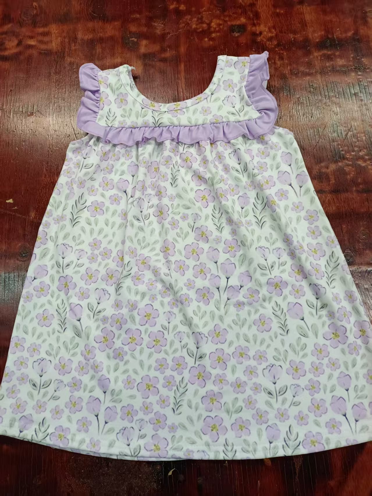 4.26 Purple floral dress