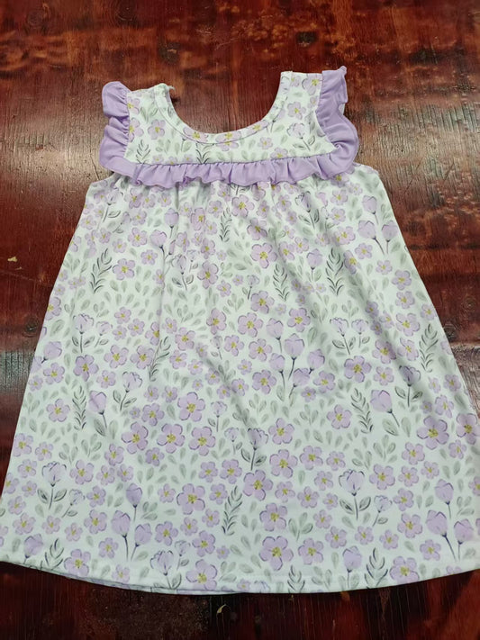4.26 Purple floral dress