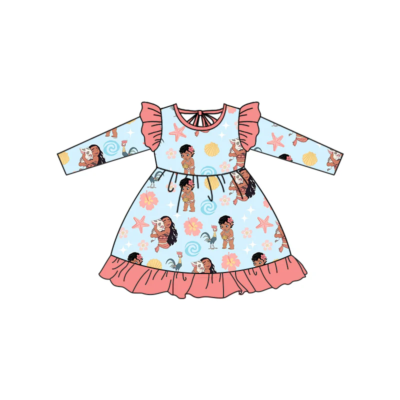 5.14 Cartoon Princess Moana dress