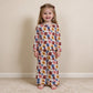NEW RTS NO MOQ milk silk GLP3690 Baby Girls Colorful Flowers Top Pants Fall Scallop Clothes Sets