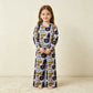 NEW RTS NO MOQ milk silk GLP3641 Baby Girls Believe in Jesus Top Pockets Flare Pant Clothes Set