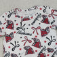 GSSO3253 Baby Girls Star Bows A Elephants Top Scallop Shorts Team Clothes Sets
