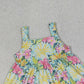 4.3 GSSO3034 Baby Girls Strap Colorful Flowers Tunic Ruffle Shorts Clothes Sets