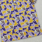 3.30 BT1744 Baby Boys Purple Yellow Camo LSU Button Polo Shirt Top
