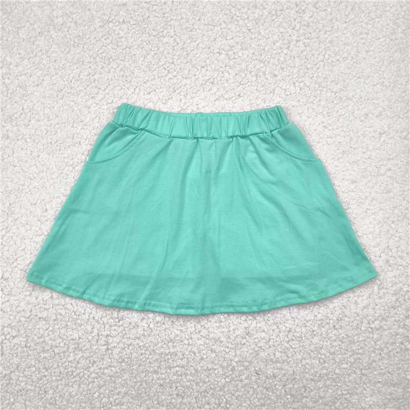 4.28  GLK0069 Pure green skirt