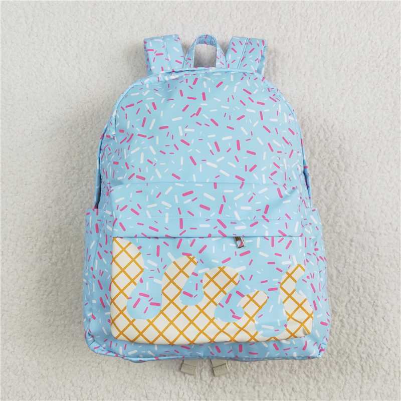 5.2  BA0297 Team fireworks plaid blue large backpack