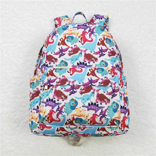 BA0153 Dinosaur Beige Backpack