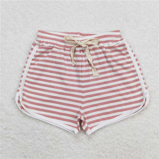 SS0327 Striped pink shorts