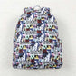 BA0180 taylor swift letter photo white backpack