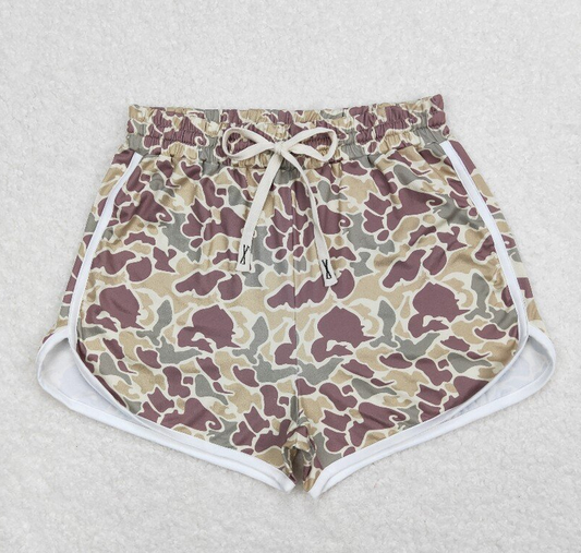 4.10 SS0357 Adult female camouflage shorts