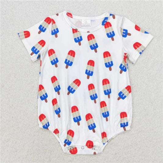 SR1736 National Day popsicle short-sleeved jumpsuit