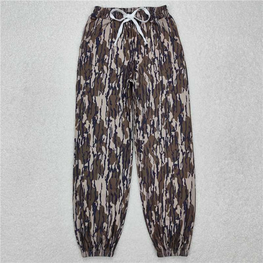 4.10 P0726 Adult female camouflage army green yoga pants