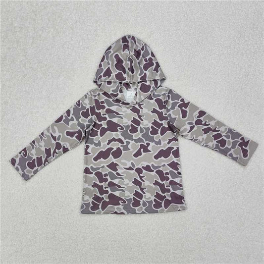 7.9  BT0923 Camouflage hooded long-sleeved top