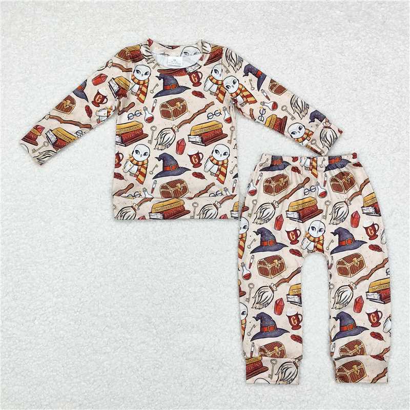 BLP0760 Harry Potter Owl Long Sleeve Pants Set