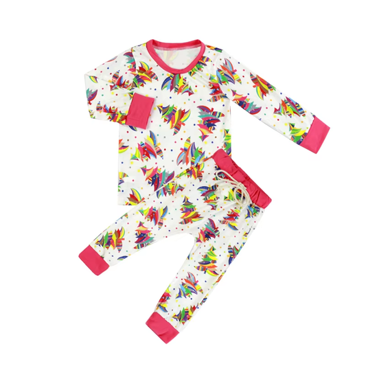 6.26 Christmas tree pajamas set