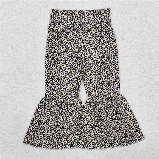 P0460 Brown leopard print light trousers