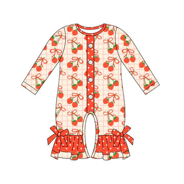 5.23 Cherry long-sleeved toddler clothes