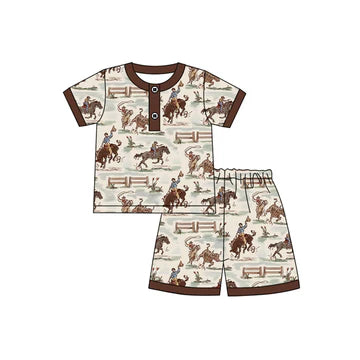 5.5 Brown Riding Boys Suit
