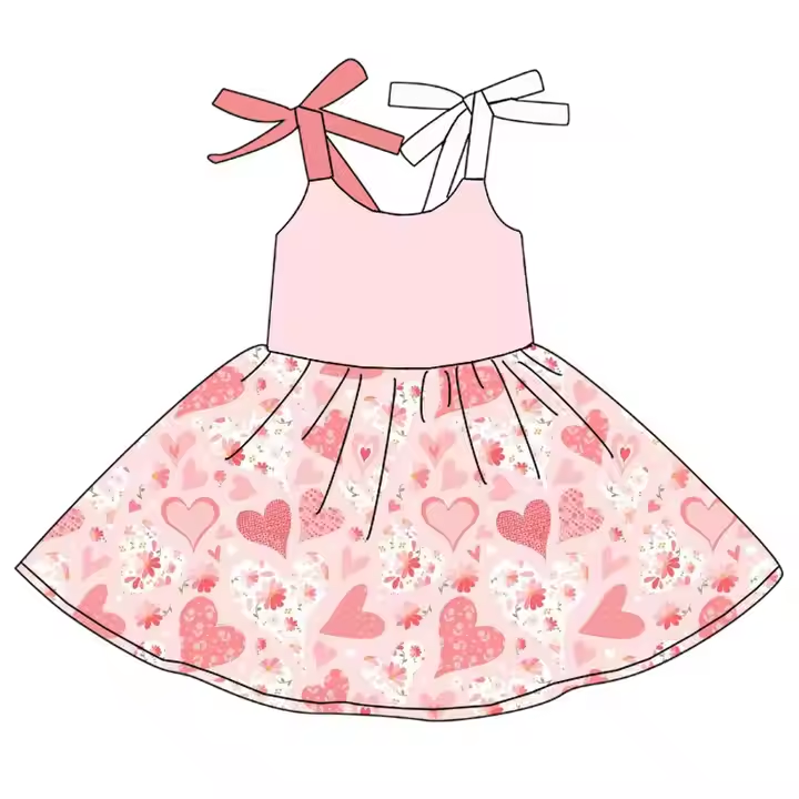 5.22 Pink Heart Dress