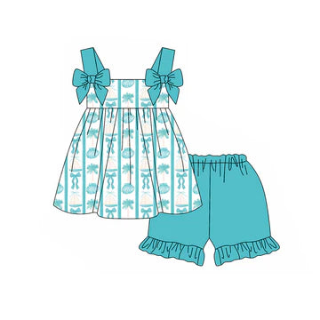 5.7 Blue Green Gem Girls Set