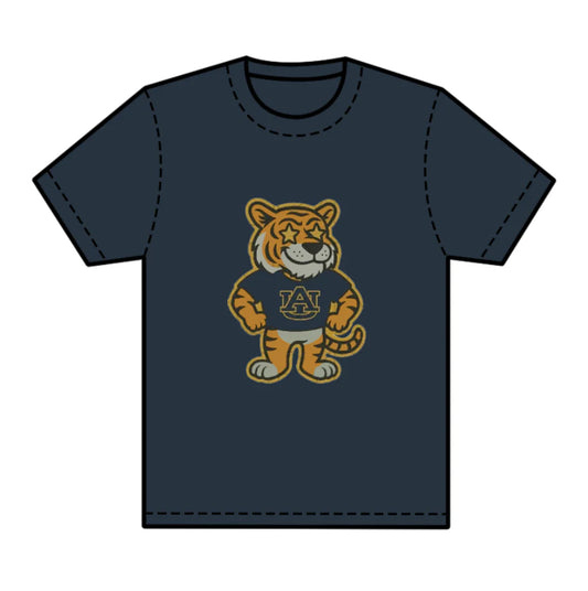 8.1preorder(moq 5) Baby Boys Black Short Sleeves Tigers AU Team Tee Shirts Tops
