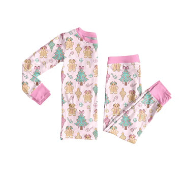 6.3 Gingerbread Christmas Tree Long Sleeve Cartoon Suit