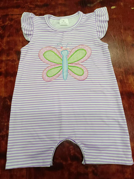 5.9 Girls Bow Striped Toddler Clothes