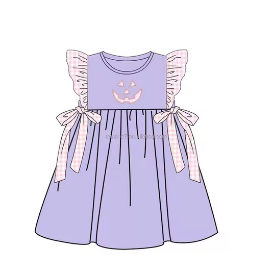 5.13 Purple Halloween Knee-Length Dress