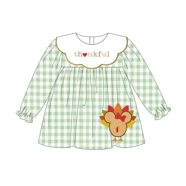 5.13 Thanksgiving Letter Turkey Skirt