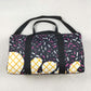 5.21 BA0303 Waffle Ice Cream Black Gym Bag