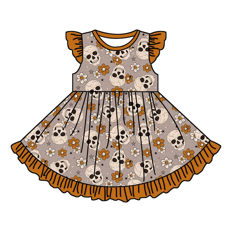 5.15 Skull Flower Dress