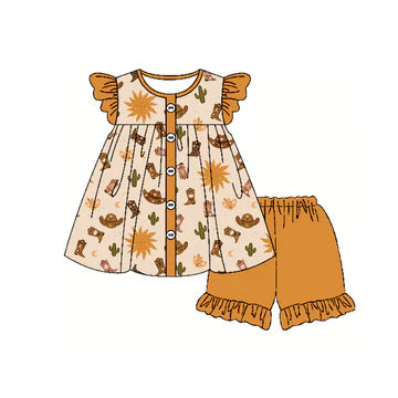 5.7 Flying Sleeve Hat Cactus Cartoon Set