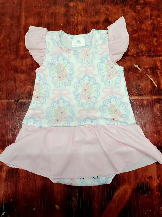 5.9 Pink Bow Toddler Clothes