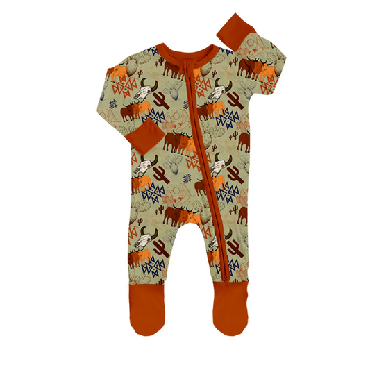 5.16 Cactus Cow Long Sleeve Toddler Clothes