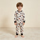 NEW RTS NO MOQ milk silk BLP1548 Baby Boys Ghost Pumpkin Dogs Top Pockets Joggers Halloween Clothes Set