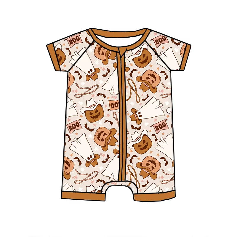 6.16 Halloween ghost short-sleeved toddler clothes