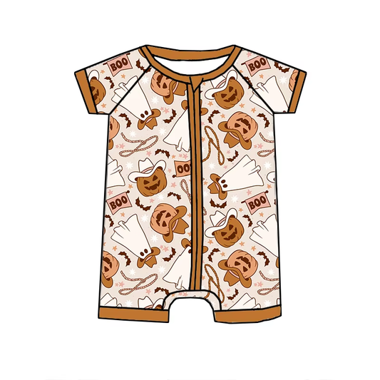 6.16 Halloween ghost short-sleeved toddler clothes