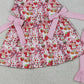 3.28 GSSO3104 Sleeveless strawberry bow tunic ruffle shorts girls outfits
