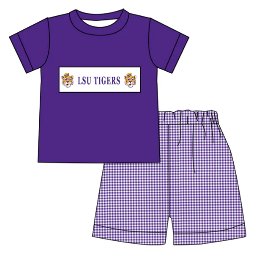 Closing time April 26 Boys Team Short Sleeve Shorts Set