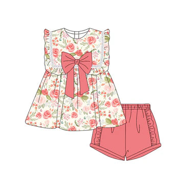 5.8 Rose Leaf Bow Set