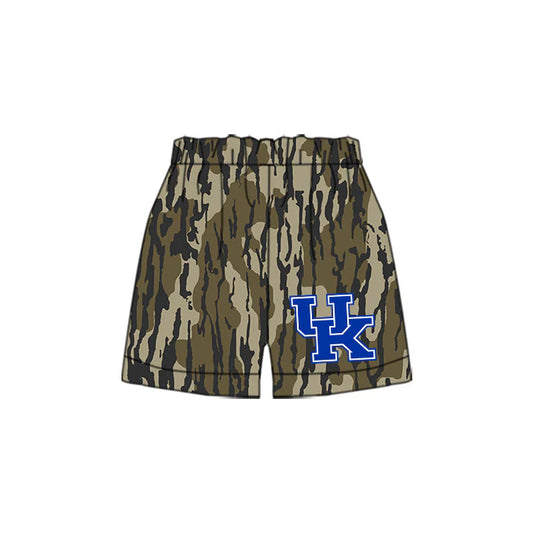 7.3Preorder(moq 5) Baby Boys Bottomland Camouflage UK Team Sports Shorts