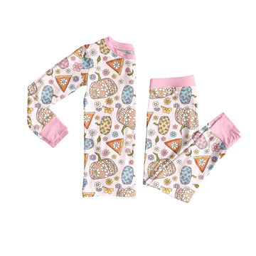 5.29 Pumpkin Pink Long Sleeve Suit