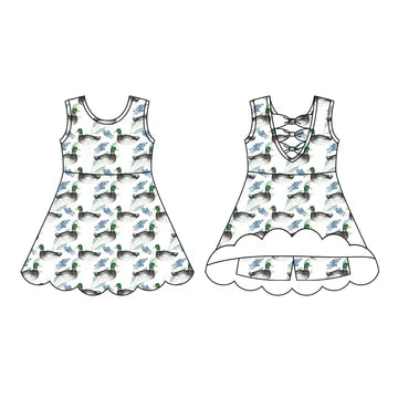 5.24 duck sleeveless dress