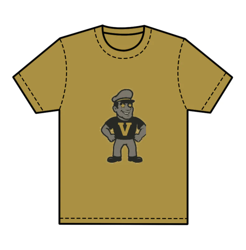 8.1preorder(moq 5) Baby Boys Yellow Short Sleeves Police V Team Tee Shirts Tops
