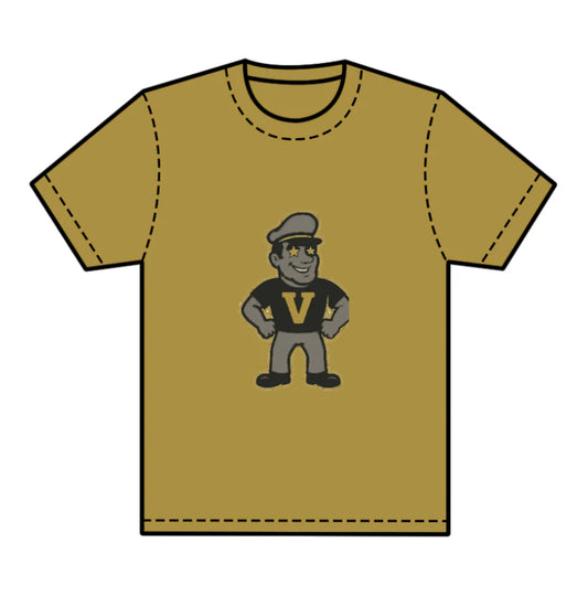8.1preorder(moq 5) Baby Boys Yellow Short Sleeves Police V Team Tee Shirts Tops