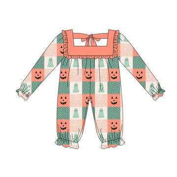 5.23 Halloween doll collar long-sleeved toddler clothes
