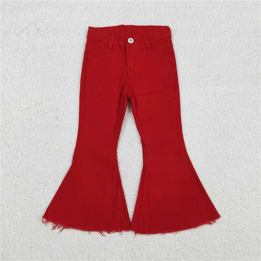 X12.24  P0083 Bright Red Jeans